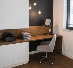 your bedroom is often a great place for a home office thanks to the available space and comfort