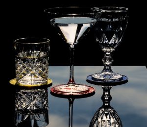 high quality drinks glasses are an essential for setting up the perfect home bar