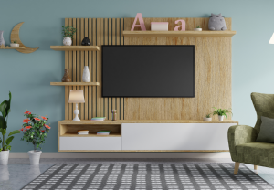 we can help to improve your home by upgrading your living room with a TV media wall